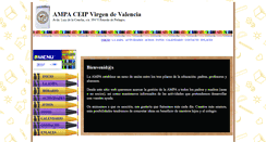 Desktop Screenshot of ampavirgendevalencia.com