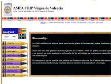 Tablet Screenshot of ampavirgendevalencia.com